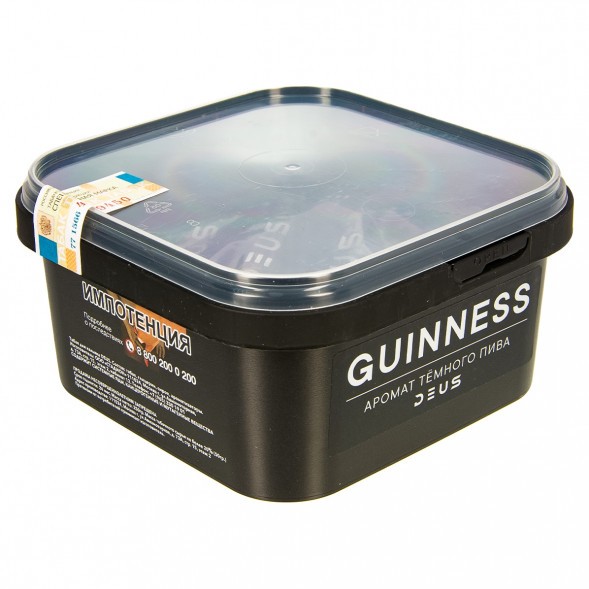 Табак Deus - Guinness (Тёмное Пиво, 250 грамм) купить в Казани