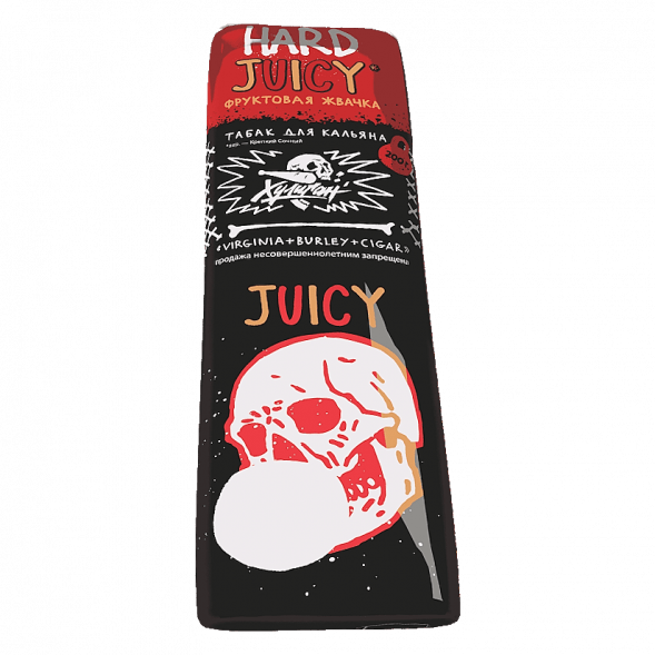 Табак Хулиган Hard - Juicy (Фруктовая Жвачка, 200 грамм) купить в Казани