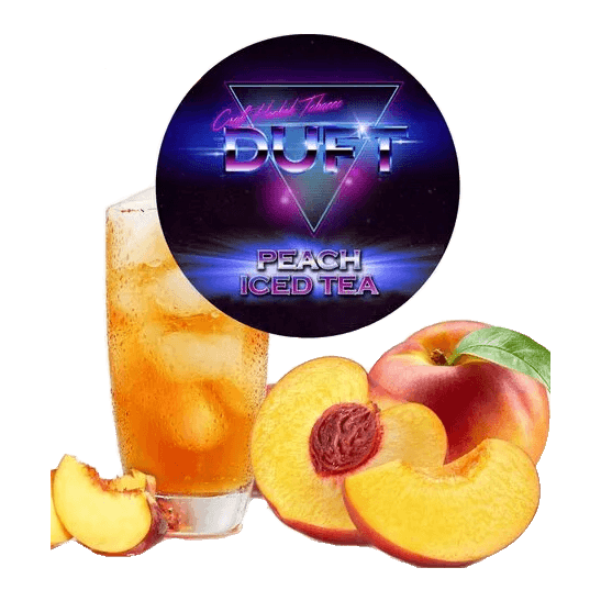 Табак Duft - Peach Iced Tea (Ледяной Персиковый Чай, 80 грамм) купить в Казани
