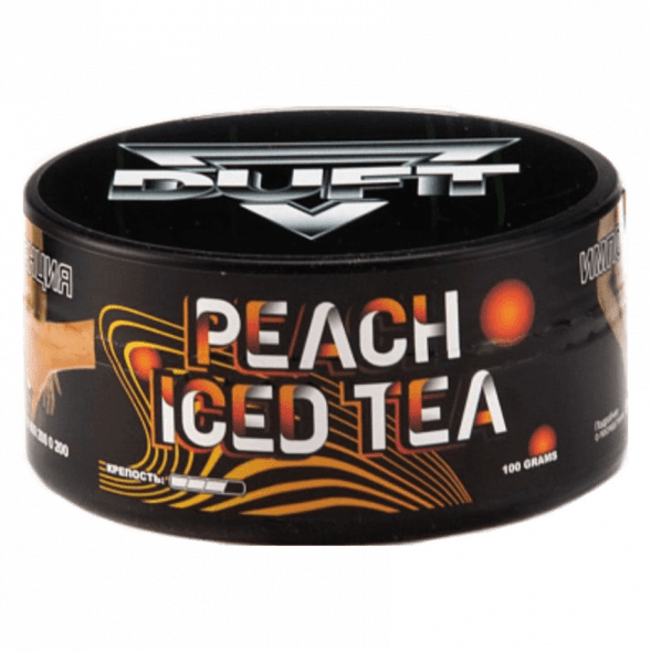Табак Duft - Peach Iced Tea (Ледяной Персиковый Чай, 80 грамм) купить в Казани
