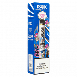 ISOK PRO - Черника Айс (Blueberry Ice, 2000 затяжек)