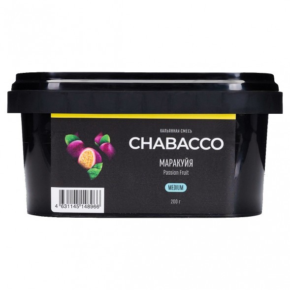 Смесь Chabacco MEDIUM - Passion Fruit (Маракуйя, 200 грамм) купить в Казани