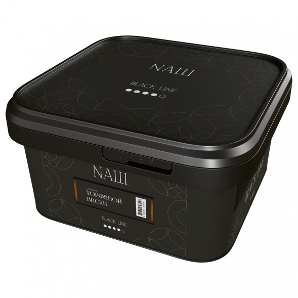 Табак NАШ BLACK - Торфяной Виски (200 грамм) купить в Казани