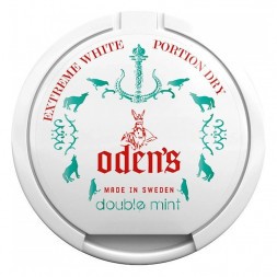 Табак жевательный ODENS - TAR Double Mint Extreme White Dry (16 грамм, Россия)