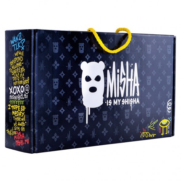 Кальян MISHA Rebel - Revolt Red Black (Красный Чёрный, Без Колбы) купить в Казани