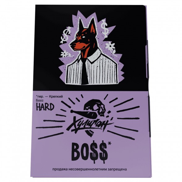 Табак Хулиган Hard - BOSS (Цветочный Виски, 25 грамм) купить в Казани