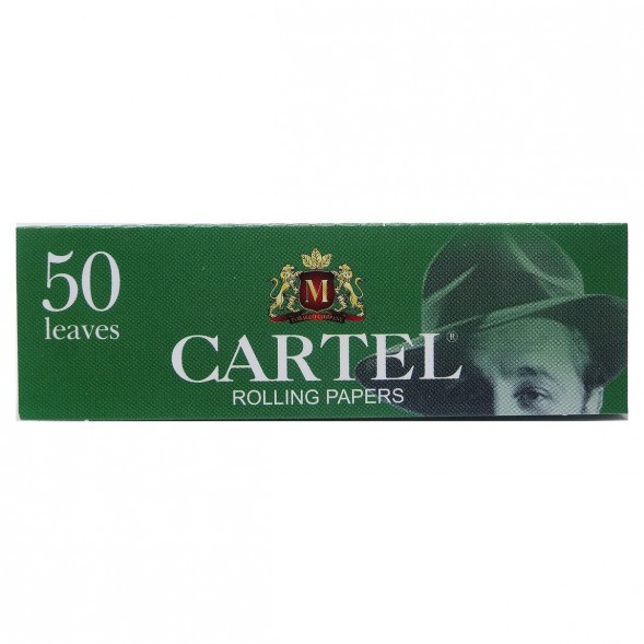 Бумага для самокруток Cartel - Green (50 штук) купить в Казани