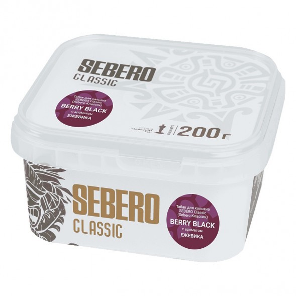 Табак Sebero - Berry Black (Ежевика, 200 грамм) купить в Казани