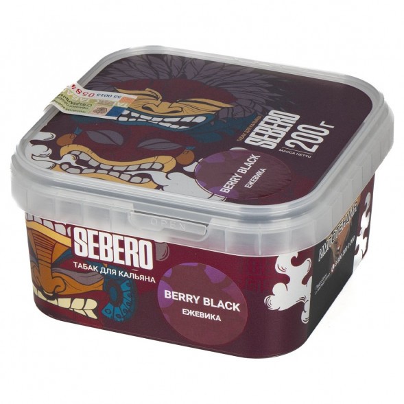 Табак Sebero - Berry Black (Ежевика, 200 грамм) купить в Казани