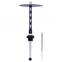 Кальян MISHA Rebel - Revolt Hero Flash (Чёрный Белый, Без Колбы)