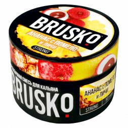 Смесь Brusko Strong - Ананас с Помело и Личи (50 грамм)