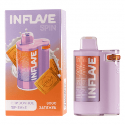 INFLAVE SPIN - Сливочное Печенье (8000 затяжек)