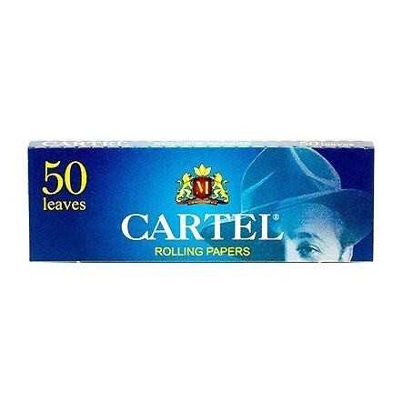 Бумага для самокруток Cartel - Blue (50 штук) купить в Казани