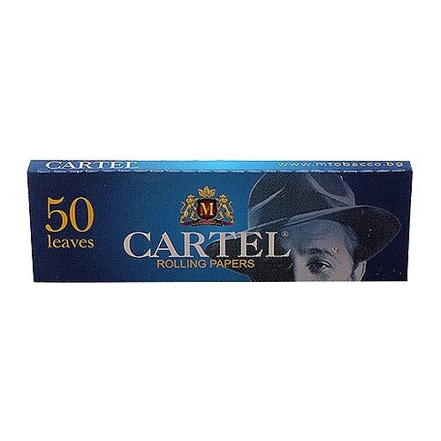 Бумага для самокруток Cartel - Blue (50 штук) купить в Казани