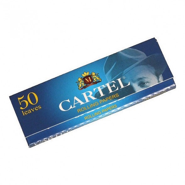 Бумага для самокруток Cartel - Blue (50 штук) купить в Казани
