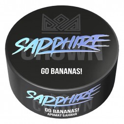Табак Sapphire Crown - Go Bananas! (Банан, 100 грамм)
