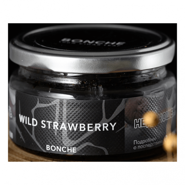 Табак Bonche - Wild Strawberry (Земляника, 120 грамм) купить в Казани