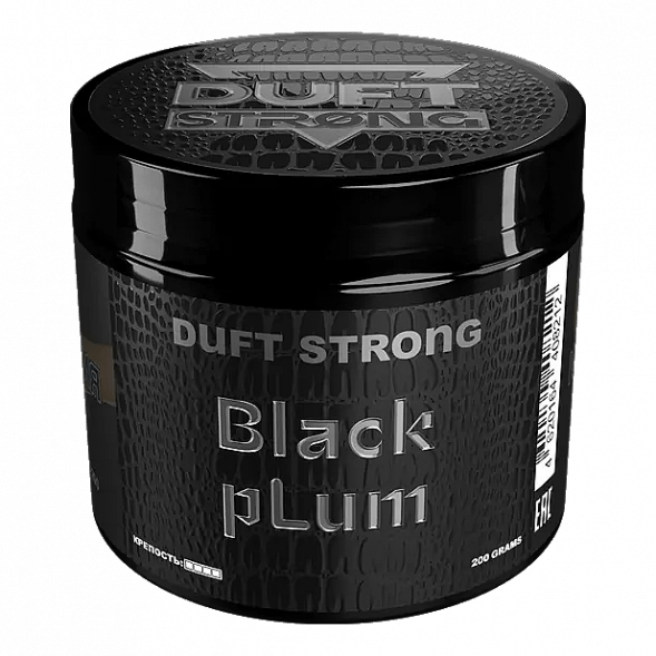 Табак Duft Strong - Black Plum (Чернослив, 200 грамм) купить в Казани