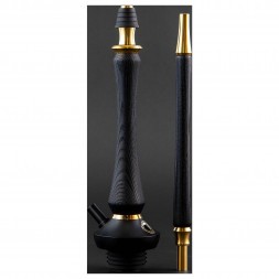 Кальян UNION - Sleek PVD Black (Чёрный, Без Колбы)