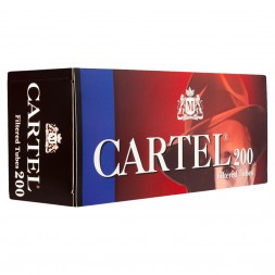 Гильзы сигаретные Cartel - 84x15 мм (200 штук)