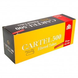 Гильзы сигаретные Cartel - SuperLong 84x25 мм (500 штук)