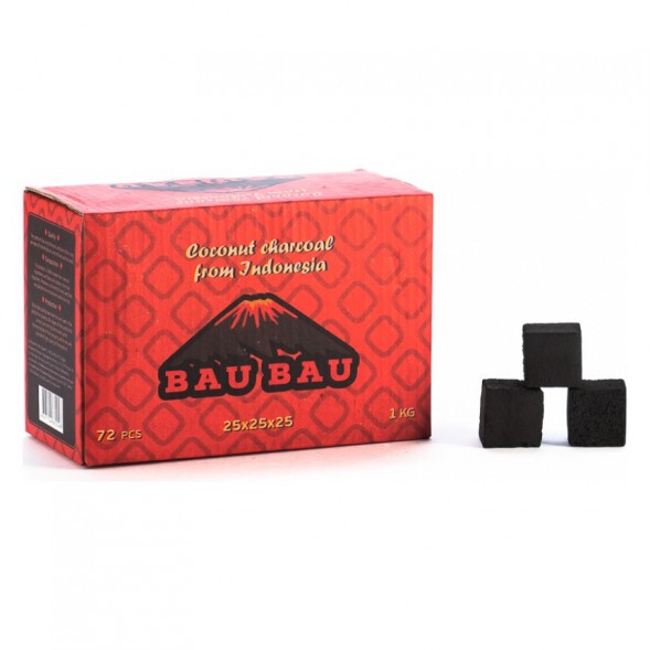 Уголь Bau Bau - Big Cubes (25 мм, 72 кубика, Красный) купить в Казани
