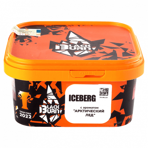 Табак BlackBurn - Iceberg (Арктический Лёд, 200 грамм) купить в Казани