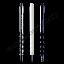 Мундштук стеклянный KAYA - Bamboo (Голубой)