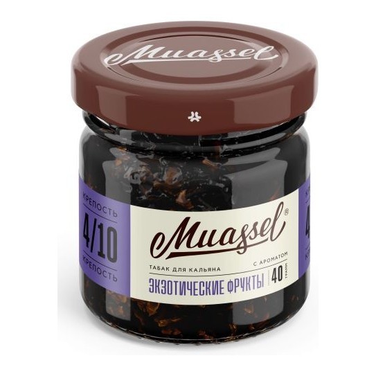 Табак Muassel Medium - Экзотические Фрукты (40 грамм) купить в Казани