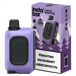 PLONQ INSTABAR WT - Сакура Виноград (Sakura Grape, 10000 затяжек)