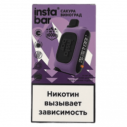 PLONQ INSTABAR WT - Сакура Виноград (Sakura Grape, 10000 затяжек)