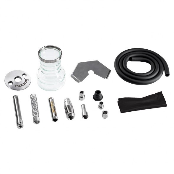 Кальян Pizduk PRO - Black-Bag (Прозрачная Колба) купить в Казани