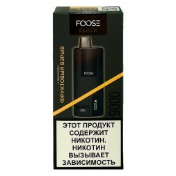 FOOSE BLACK - Фруктовый Взрыв (Fruit Fusion, 9000 затяжек)