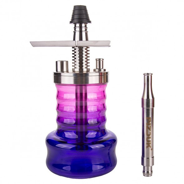 Кальян Pizduk PRO - Black-Bag (Фиолетово-Розовая Колба) купить в Казани