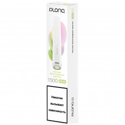 PLONQ PLUS - Кислая Виноградная Жвачка (1500 затяжек)