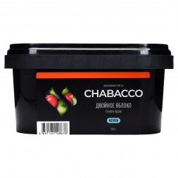Смесь Chabacco MEDIUM - Double Apple (Двойное Яблоко, 200 грамм)